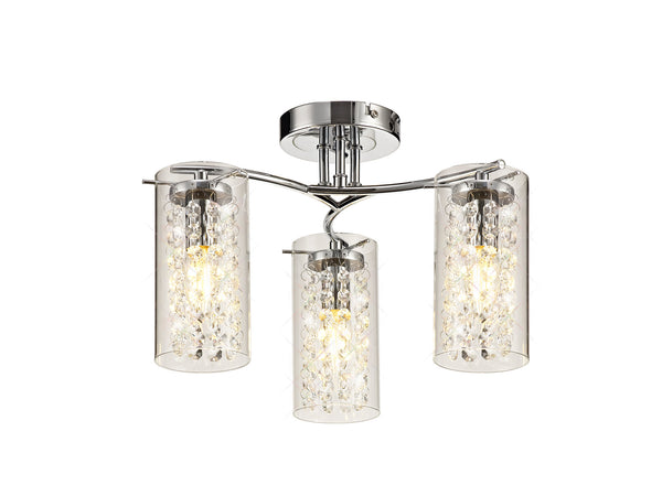 Icicle Semi Flush Ceiling Light