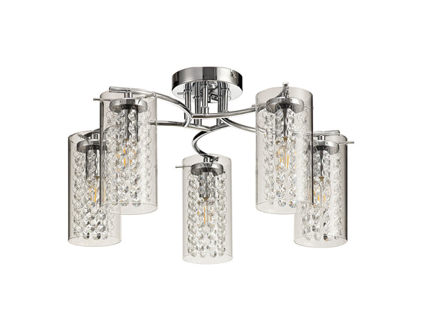 Icicle Semi Flush Ceiling Light