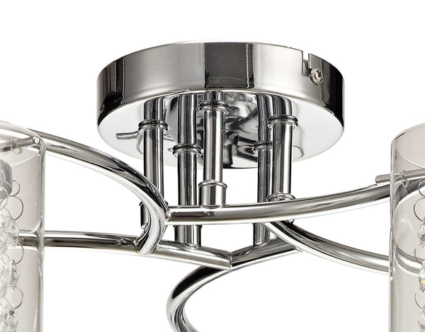 Icicle Semi Flush Ceiling Light