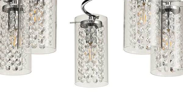 Icicle Semi Flush Ceiling Light
