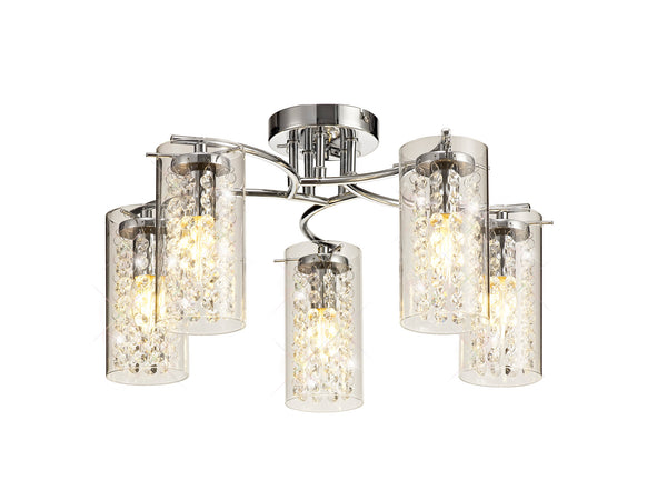 Icicle Semi Flush Ceiling Light