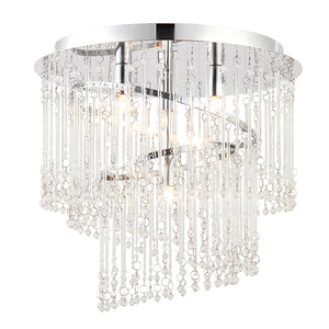 Camille Chrome Chandelier