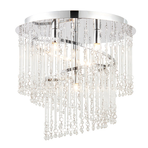 Camille Chrome Chandelier