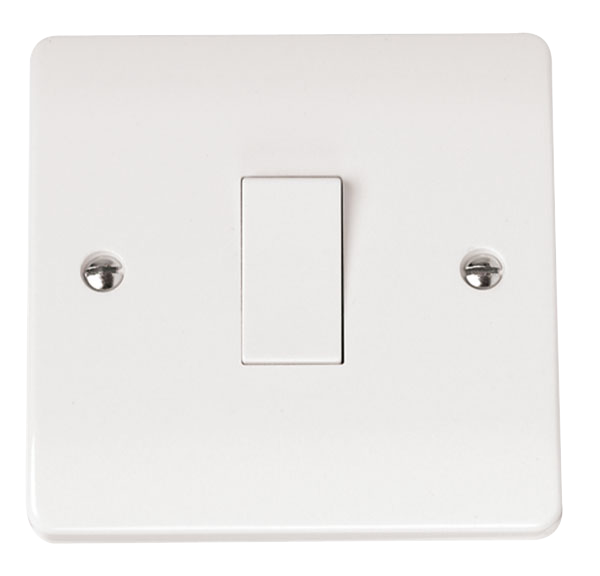CLICK MODE 1-GANG 1-WAY 10A PLATE SWITCH