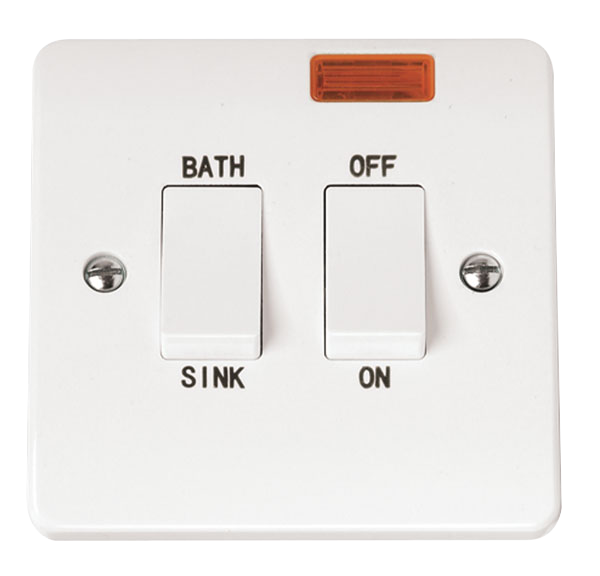CLICK MODE 20A ON/OFF SINK/BATH SWITCH