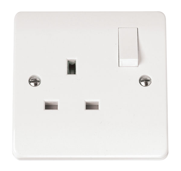 CLICK MODE 1-GANG DOUBLE POLE 13A SOCKET OUTLET SWI
