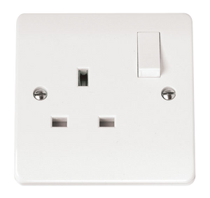 CLICK MODE 1-GANG DOUBLE POLE 13A SOCKET OUTLET SWI