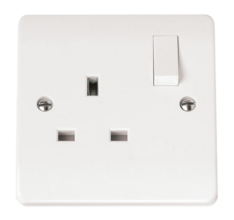 CLICK MODE 1-GANG DOUBLE POLE 13A SOCKET OUTLET SWI
