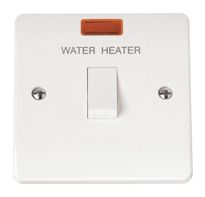 CLICK MODE 1-GANG D/P 20A WATER HEATER SWITCH WITH