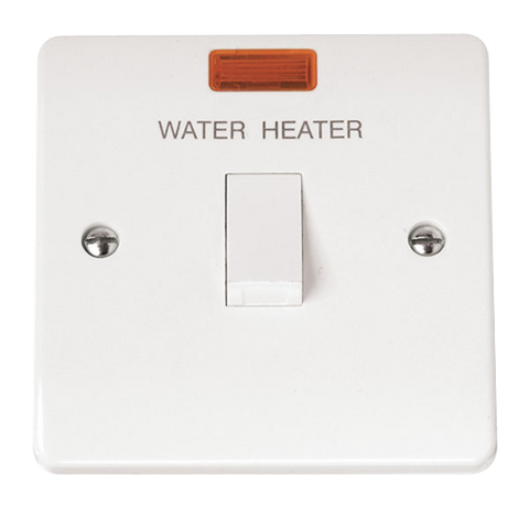 CLICK MODE 1-GANG D/P 20A WATER HEATER SWITCH WITH