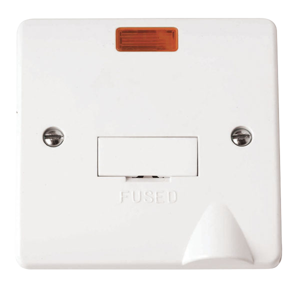 CLICK MODE 13A FUSED CONNECTION UNIT NEON