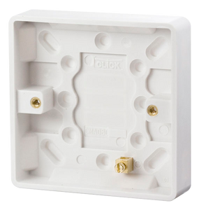 CLICK MODE 1-GANG 16mm PATTRESS BOX
