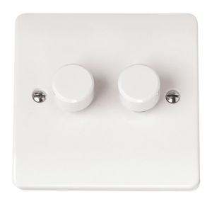 CLICK MODE 2 GANG 2 WAY 250VA DIMMER