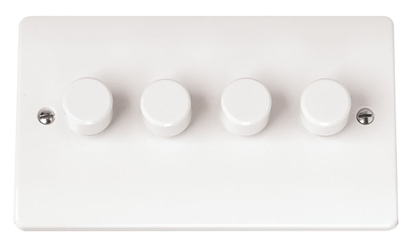 CLICK MODE 4 GANG 2 WAY 250VA DIMMER