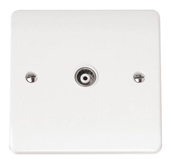 CLICK MODE ISOLATED COAXIAL SOCKET SINGLE OUTLET