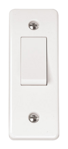 CLICK MODE 1-GANG 2-WAY 10A ARCHITRAVE PLATE SWITCH