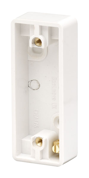 CLICK MODE 1-GANG ARCHITRAVE PATTRESS BOX