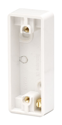 CLICK MODE 1-GANG ARCHITRAVE PATTRESS BOX