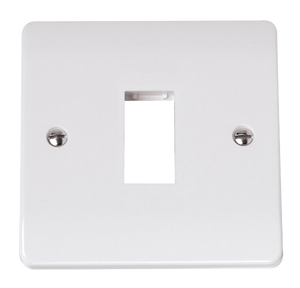 CLICK MODE SINGLE SWITCH PLATE1 GANG APERTURE