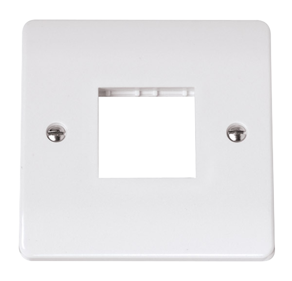 CLICK MODE SINGLE SWITCH PLATE2 GANG APERTURE