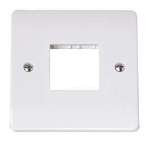 CLICK MODE SINGLE SWITCH PLATE2 GANG APERTURE