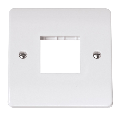 CLICK MODE SINGLE SWITCH PLATE2 GANG APERTURE