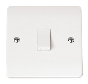 CLICK MODE 1-GANG 2-POLE 20A SWITCH W/O F/OUTLET