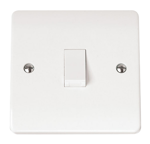 CLICK MODE 1-GANG 2-POLE 20A SWITCH W/O F/OUTLET