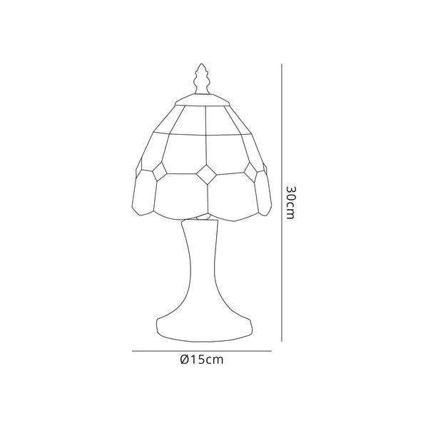 Posidon Tiffany Table Lamp
