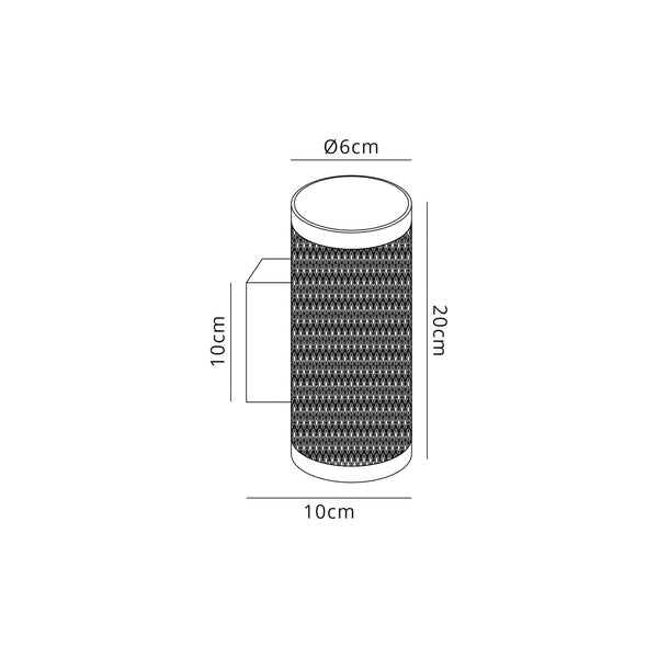 Delph Up / Down Wall Light