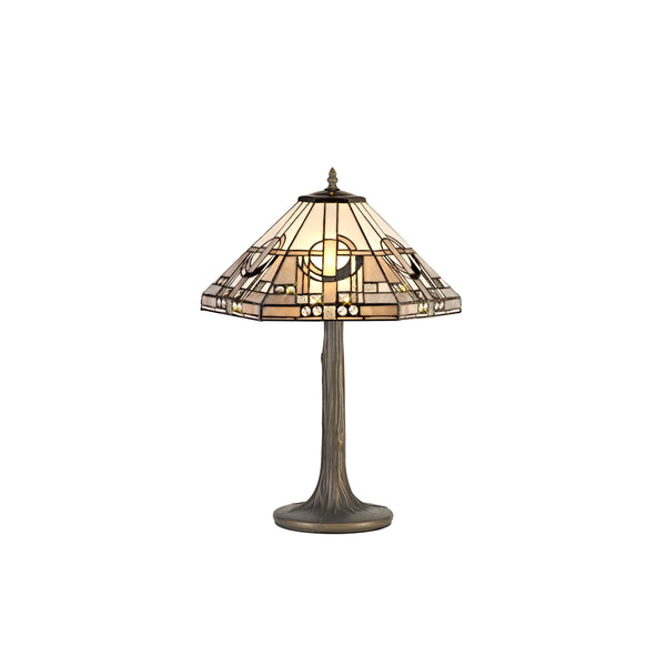 Aztec Tiffany Table Lamp