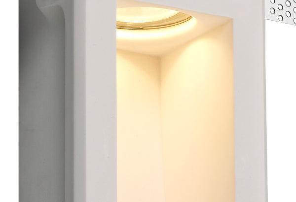 Paint Recessed Wall Light