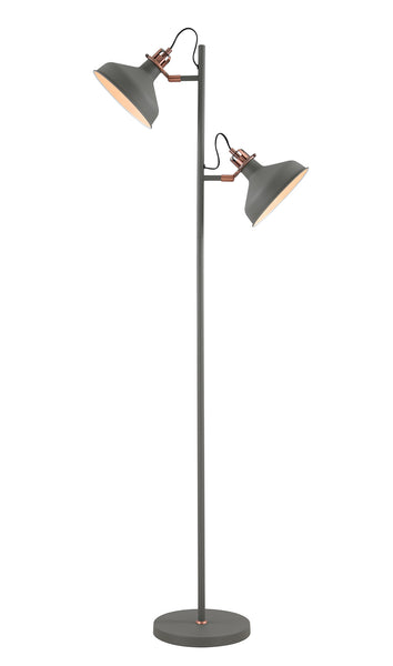 Scholar 2 light floor lamp