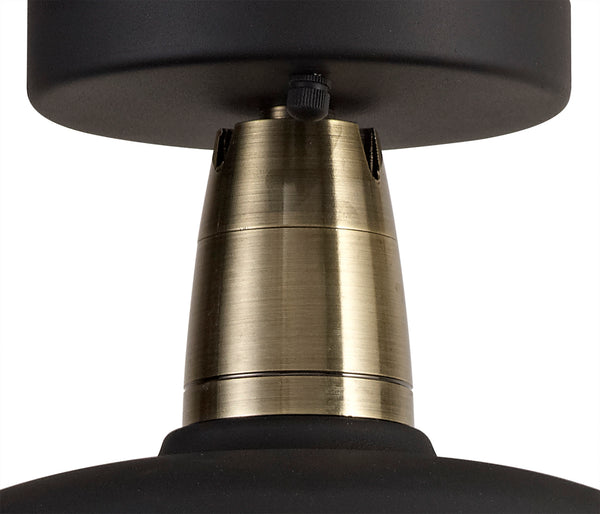 Steam Semi Flush Ceiling Light
