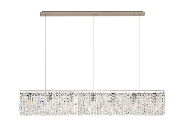 Titanic Rectangular Pure Crystal Chandelier