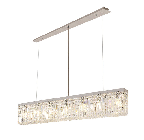 Titanic Rectangular Pure Crystal Chandelier