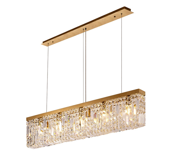 Titanic Rectangular Pure Crystal Chandelier