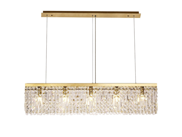 Titanic Rectangular Pure Crystal Chandelier