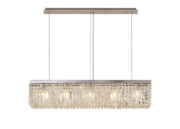 Titanic Rectangular Pure Crystal Chandelier