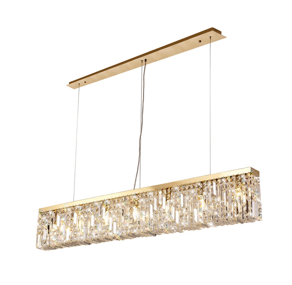 Titanic Rectangular Pure Crystal Chandelier