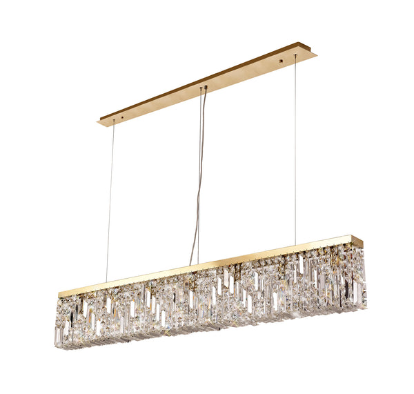 Titanic Rectangular Pure Crystal Chandelier