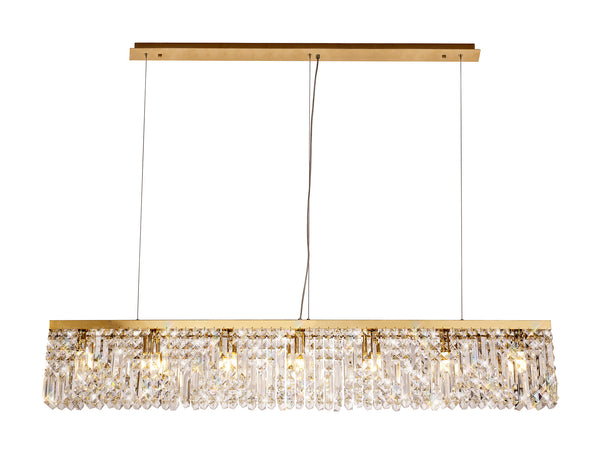 Titanic Rectangular Pure Crystal Chandelier