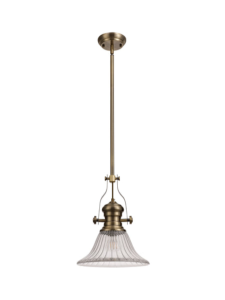 Warehouse Bell Clear Glass Lampshade