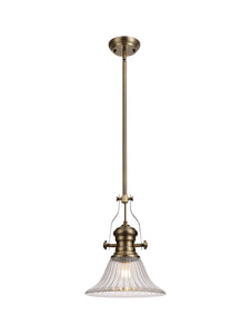 Warehouse Bell Clear Glass Lampshade
