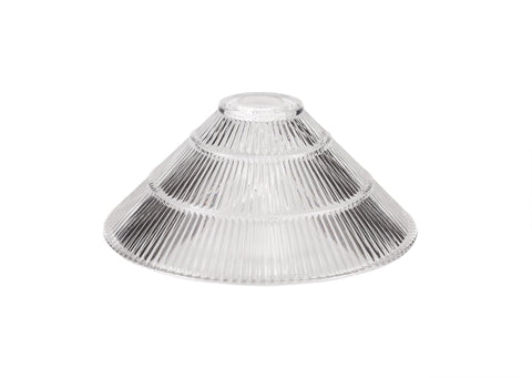 Warehouse Cone Clear Glass Lampshade